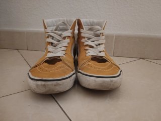 Vans Altas Amarillas