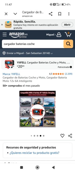 Cargador Baterías Coche y Moto YIIFELL