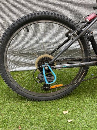 Bicicleta infantil Btwin azul rockrider 500