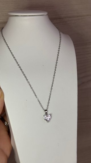 Collana con ciondolo a cuore