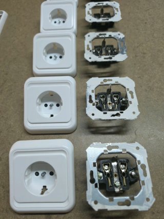 6 Enchufes Monobloc Completos