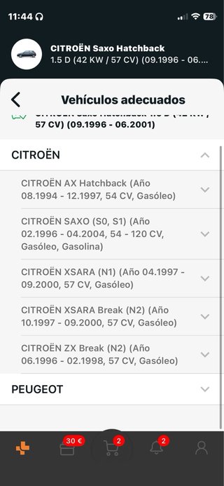 Alternador Citroën/Peugeot