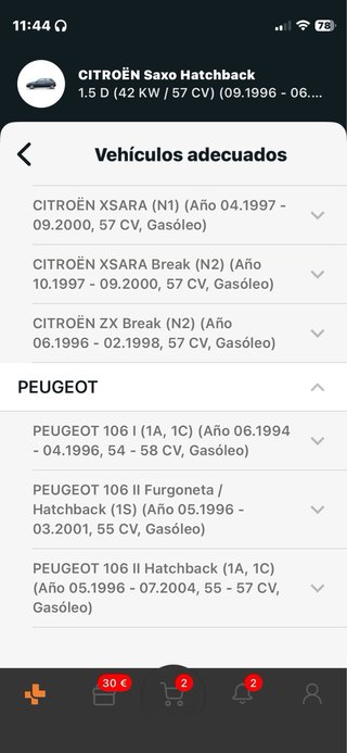 Alternador Citroën/Peugeot