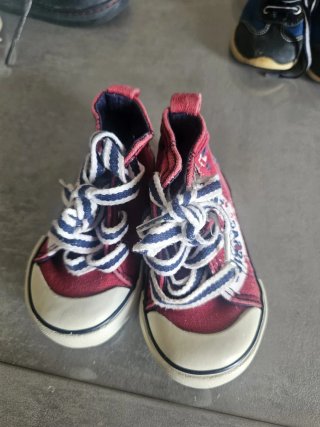 Scarpe bimbo rosse Fisher-Price