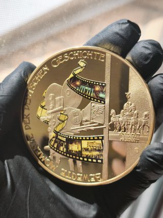 Medaglia Olografa Riunificazione Tedesca 3 Ott 19