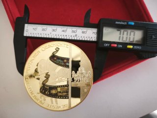 Medaglia Olografa Riunificazione Tedesca 3 Ott 19