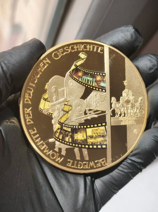 Medaglia Olografa Riunificazione Tedesca 3 Ott 19