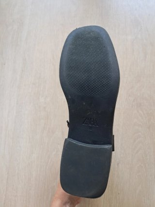 Botines negros Zara Talla 38