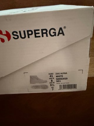 Superga Alpina Blancas