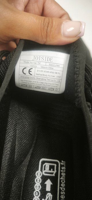 Botas de seguridad KIVINI negras Talla 44