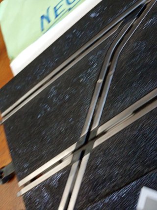 Scalextric Salida Le Mans Pista Negra Antigua