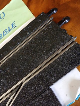 Scalextric Salida Le Mans Pista Negra Antigua