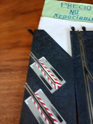 Scalextric Salida Le Mans Pista Negra Antigua