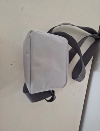 Borsa tracolla Calvin Klein stoffa grigia