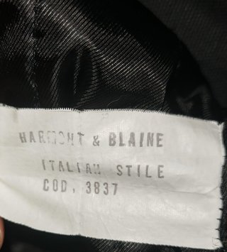 Giacca Biker Harmont & Blaine Nera