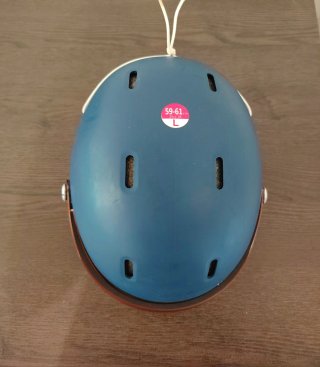 Casco Sci/Snow Wedze Blu con Visiera