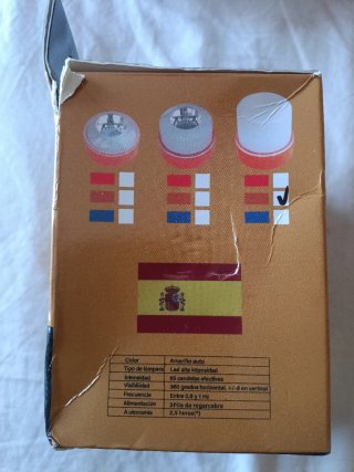 Luz de Emergencia Señal V16