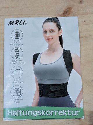 Corrector Postura Espalda Unisex Negro XL