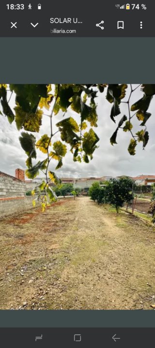 Terreno urbano en venta