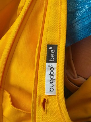Capotas Bugaboo Bee 6 Amarilla+ colchoneta y bolso