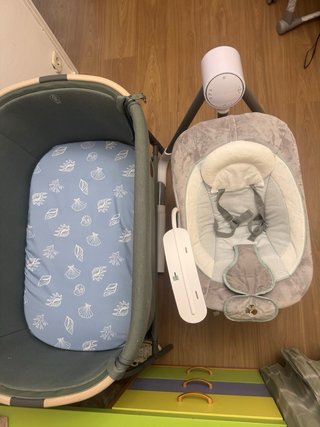 Cuna de bebé como nueva
