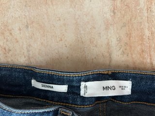 Pantalón vaquero Mango azul