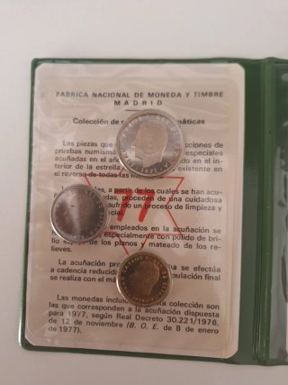 Lote 6 Carteras FNMT Raras (1977, 1979)