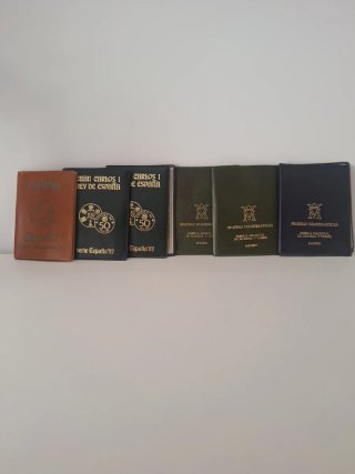 Lote 6 Carteras FNMT Raras (1977, 1979)