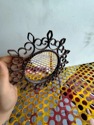 Espejo antiguo hierro forjado