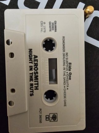 Aerosmith - Night In The Ruts - K7 tape USA 1979