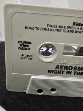 Aerosmith - Night In The Ruts - K7 tape USA 1979