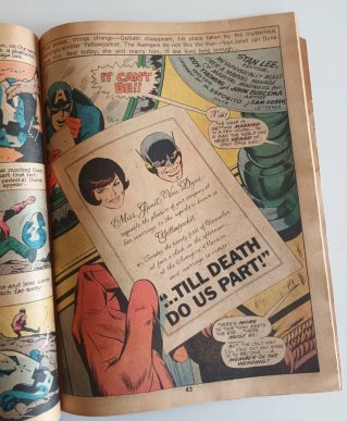 Marvel Treasury Avengers. Años 70, gran formato