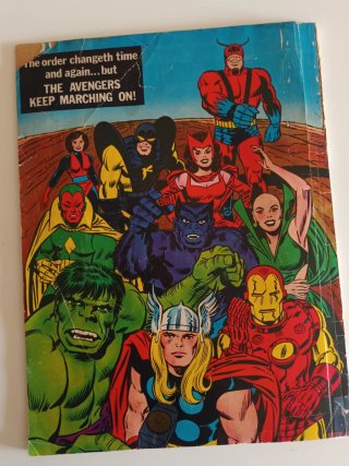 Marvel Treasury Avengers. Años 70, gran formato