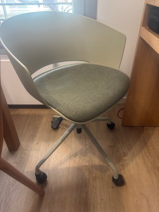 Silla verde escritorio