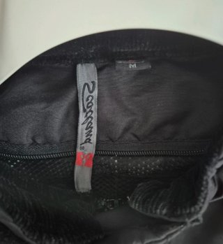 Giacca moto nera taglia M