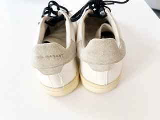 Isabel Marant Sneakers Talla 37 Beige/Blanco