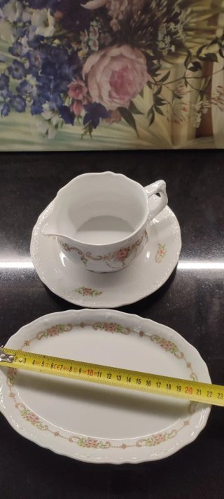 Juego de porcelana Santa Clara