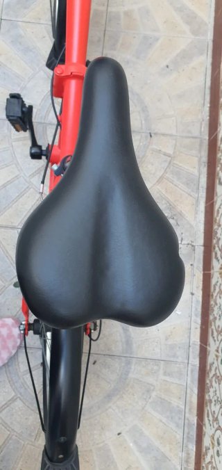 Bicicleta Plegable Roja B'Twin