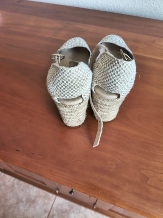 Sandalias cuña esparto IN VOGUE