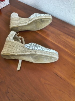 Sandalias cuña esparto IN VOGUE