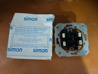 Interruptor doble Simon Serie 75