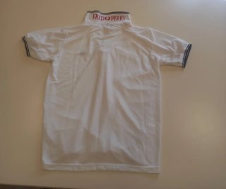 Polo bianca Fred Perry manica corta