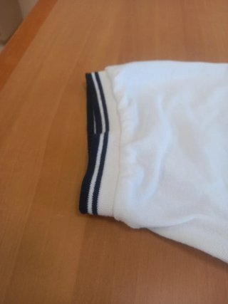 Polo bianca Fred Perry manica corta