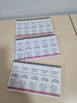 Cartuchos Agujas Tatuaje Mona 1001RL 20Uds