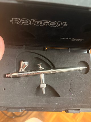 Aerógrafo Harder & Steenbeck Evolution Silverline