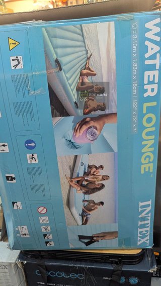 Intex Manta Flotante Hinchable, Capacidad para 4 Personas