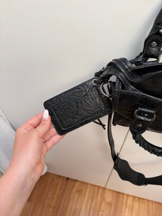 Balenciaga Citybag Borsa Pelle Nera