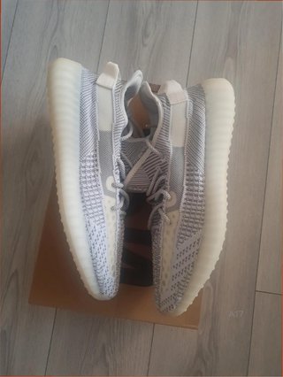 Adidas Yeezy Boost 350 V2 Gris Blanco Talla 42