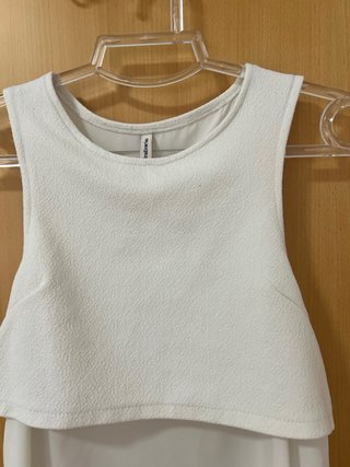 Blusa Stradivarius Blanca