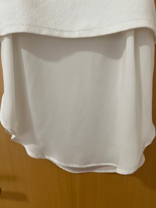 Blusa Stradivarius Blanca